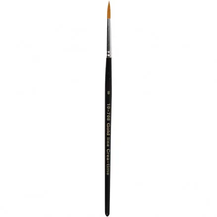 Gold Line Siveltimet, P: 18,5 cm, L: 3 mm, pyöreä, 12 kpl / 12 pk.
