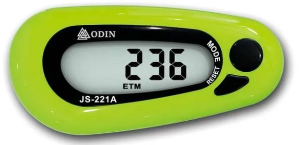 Odin Ammattimainen 3D Askelmittari Limenvihreä