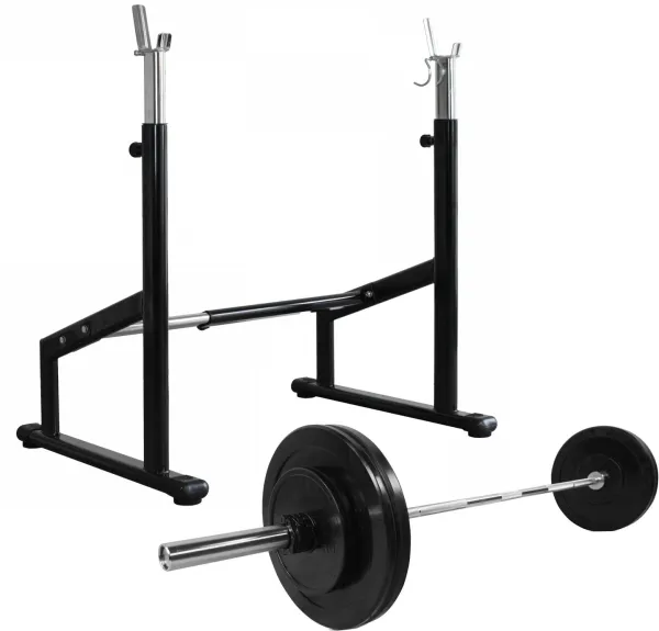 Odin Semi Pro Squat Rack + Painot & Tanko (50kg)
